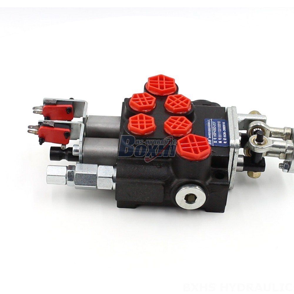Next-Generation P40 Micro Switch Joystick 2 Spool Monoblock Directional Valve: Driving Hydraulic Advancements cover photo
